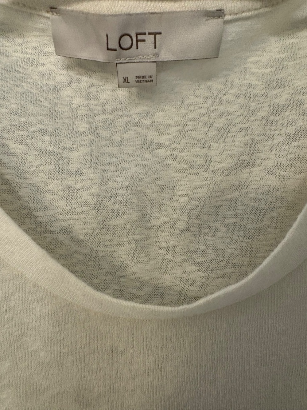 Loft Cream Blouse - Picture 3 of 3